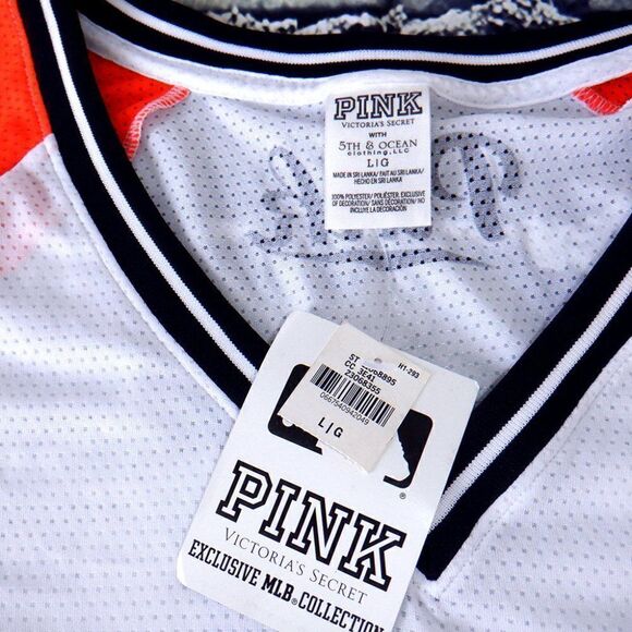 NWT Victoria Secrets Pink/MLB San Fran Giants top - Picture 5 of 7